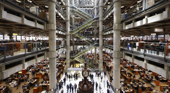 Interior of a large industrial facility